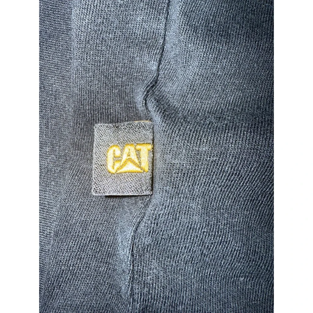 CAT Long Sleeve Black T-Shirt Size Youth XL‎ 18/20 Caterpillar EUC